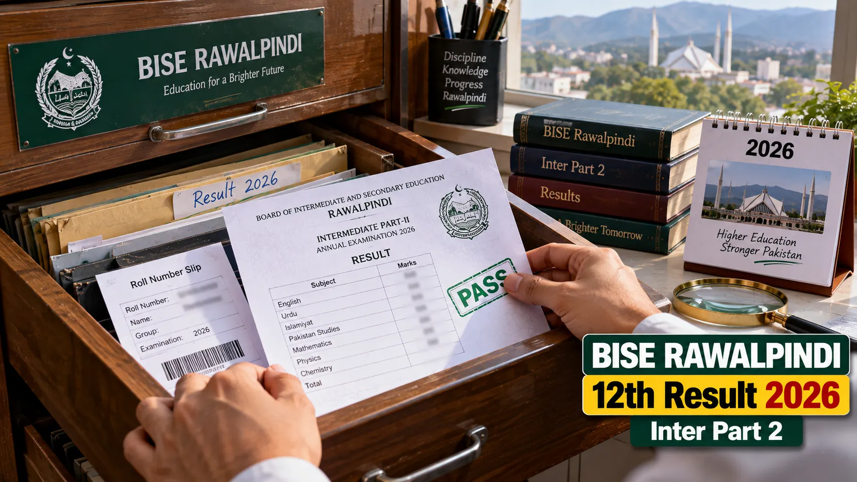 12th Class Result 2026 BISE Rawalpindi - Check Inter Part 2 Result