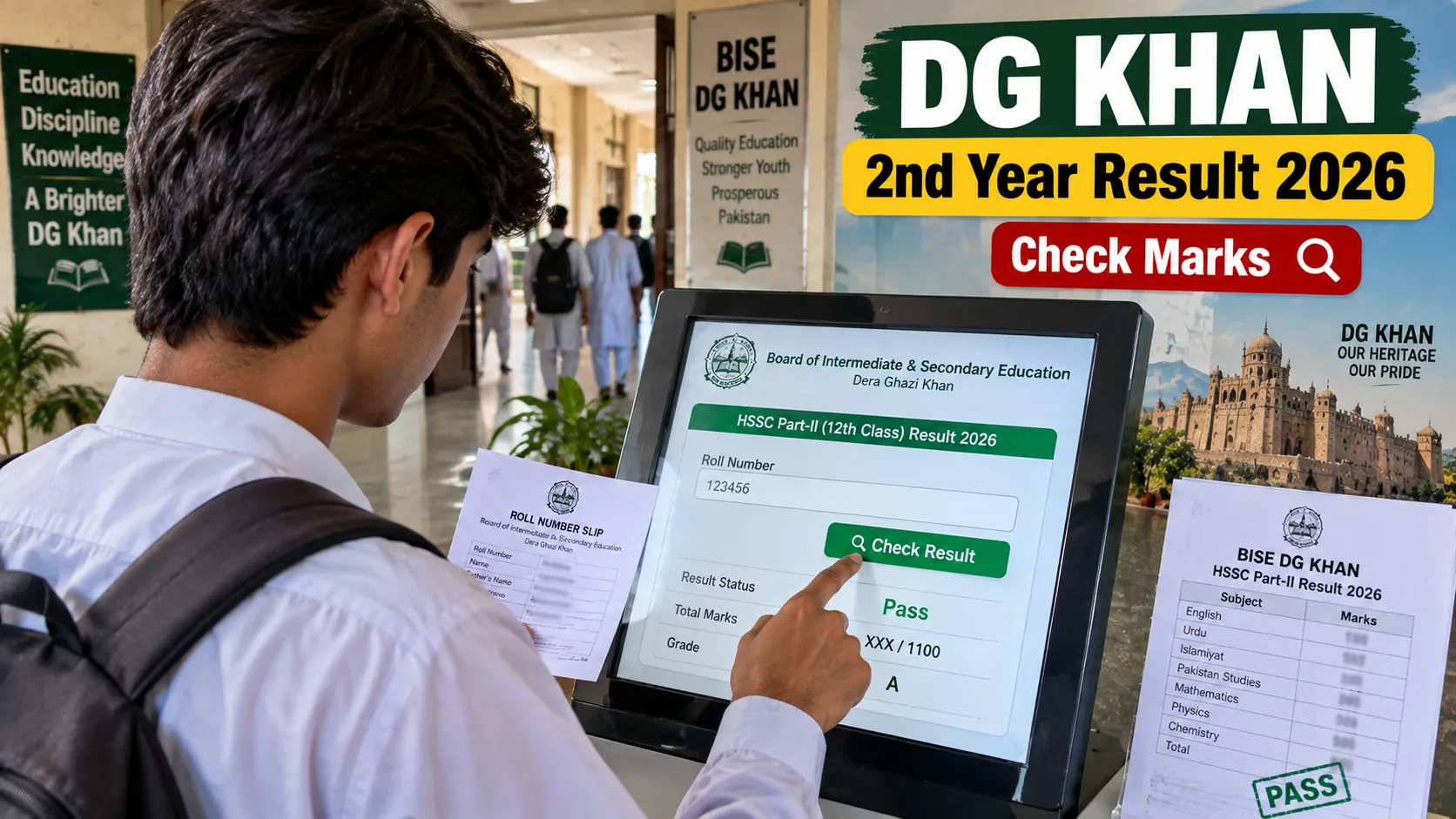 BISE DG Khan 2nd Year Result 2026 - Check Result Online & Marks