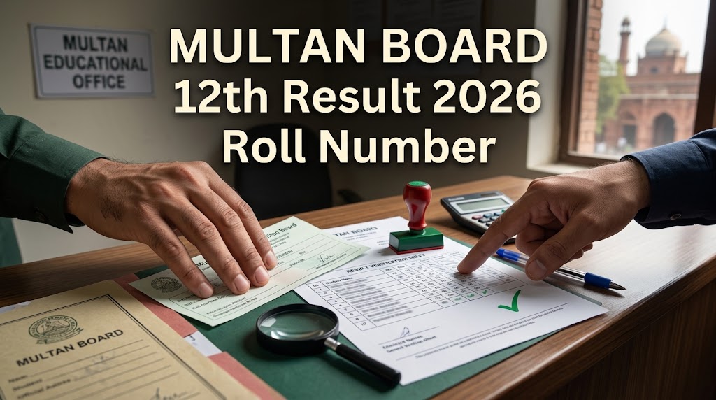 Multan Board 12th Class Result 2026 - Roll Number Result Check